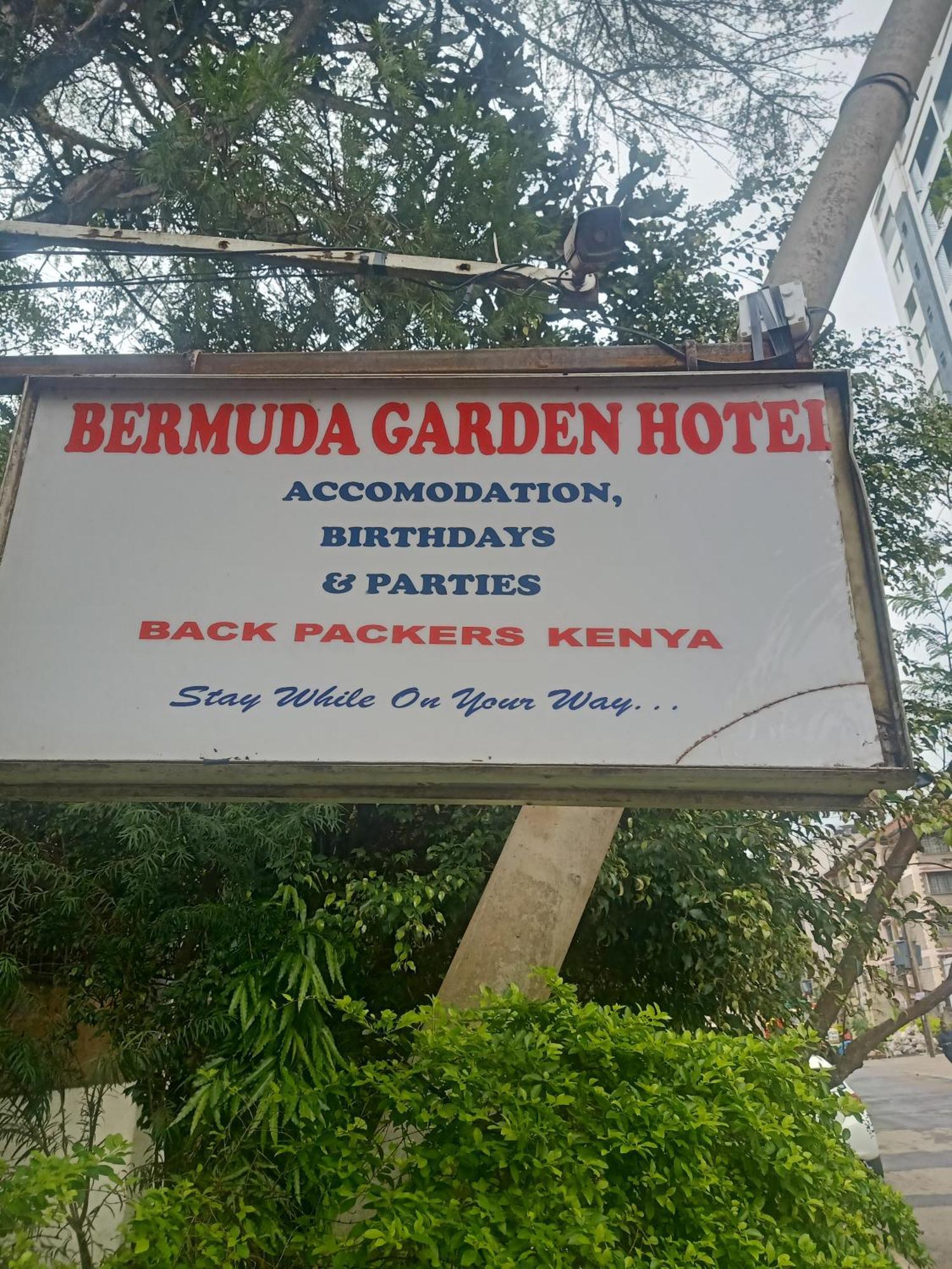 Bermuda Garden Hotel Nairobi Buitenkant foto